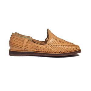 Chamula Cancun huaraches in natural color leather (restock)