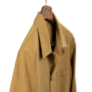 Labura shirt jacket in "Autumn Shades" stretch cotton twill