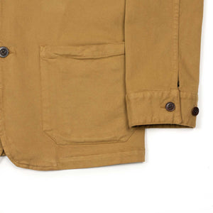 Labura shirt jacket in "Autumn Shades" stretch cotton twill