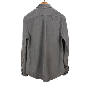 Lobo shirt in anthracite grey heavy cotton corduroy (Restock)