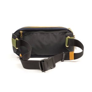 Link carry bag in navy shrunken nylon (restock)