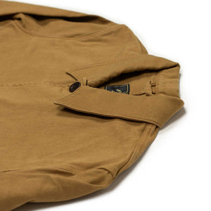 Labura unlined chore jacket in bronze cotton twill