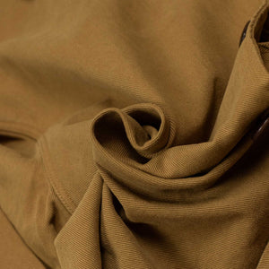 Labura unlined chore jacket in bronze cotton twill