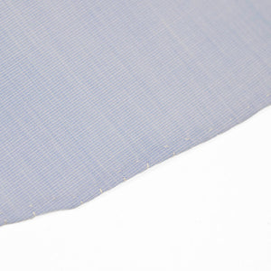 Hand-sewn pale blue end-on-end cotton shirt, spread collar (restock)