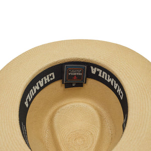 Chamula "Aguacate Flat" Panama hat in Havano tan