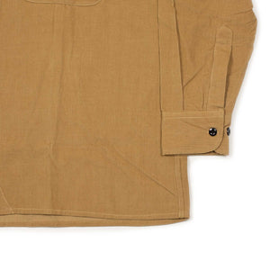 50s Milano relaxed shirt in khaki corduroy
