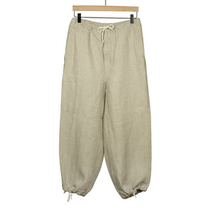 Men's Linen Relaxed Pants  100% Natural Italian Style with