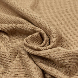 Feystongal knit tee in khaki cotton