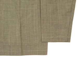Tisserand Air relaxed jacket in deadstock Prince-of-Wales wool linen