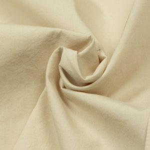 Dual pocket shirt in cream lightweight cotton poplin