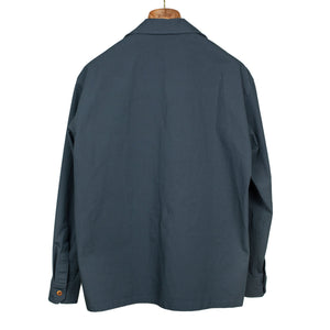 AAlgeri shirt jacket in navy cotton ripstop