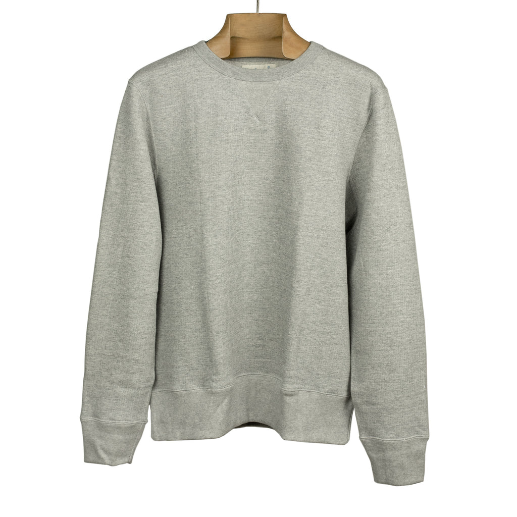 Merz b. Schwanen Classic three-thread 346 sweatshirt in grey melange ...