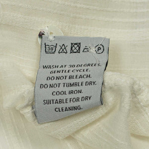 Bahia camp collar shirt in ecru cotton with jacquard stripes